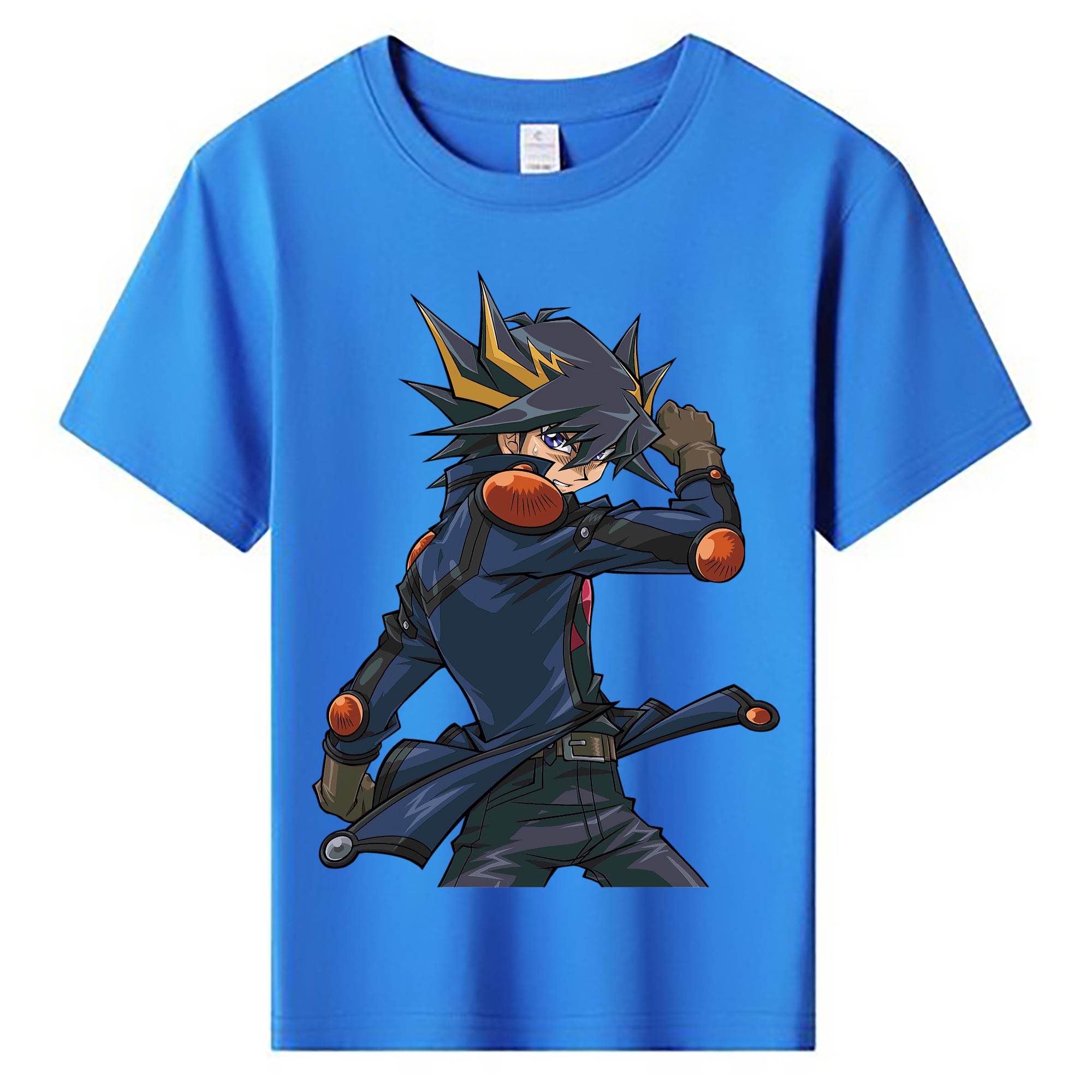 （画像用） 遊☆戯☆王 Yu-Gi-Oh! 綿100％キッズTシャツ（フロントプリント）